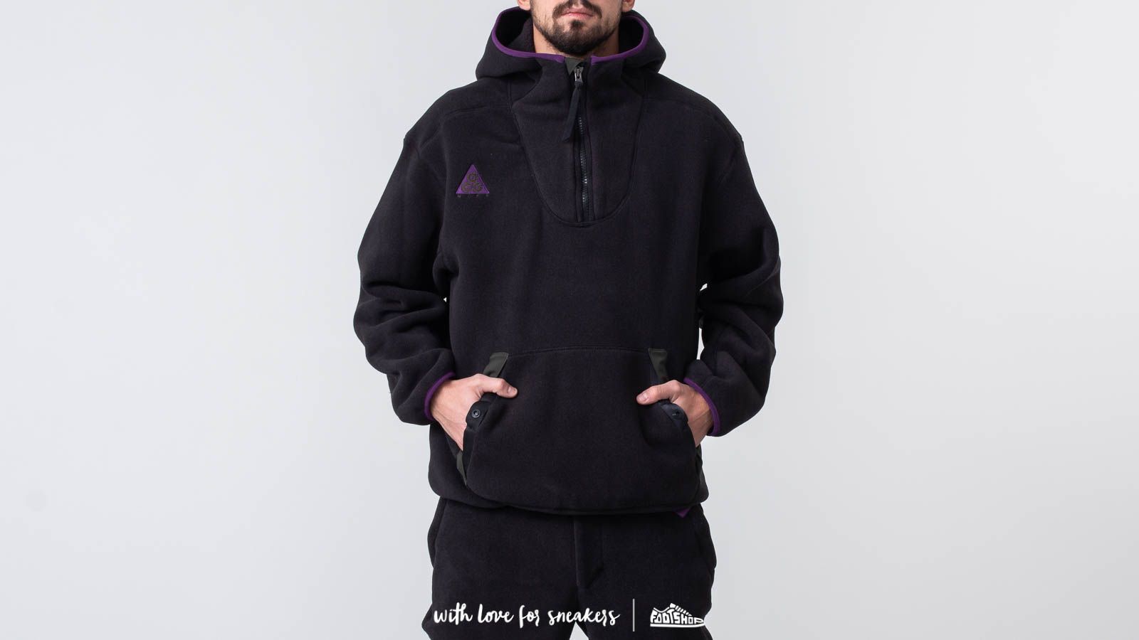 Sweatshirts Nike ACG Sherpa Fleece Hoodie Black