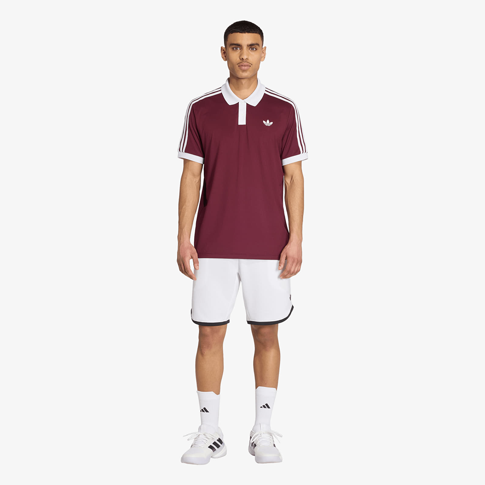 T-shirts  adidas Tennis Classics Polo Shirt Maroon