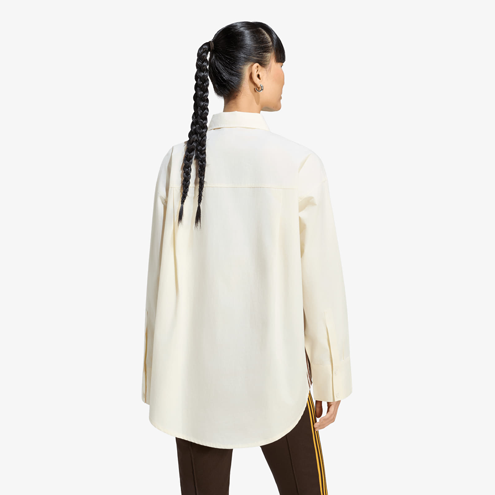 Cămăși adidas Badigirl Striped Shirt Cream White