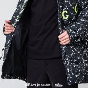 美品NIKELAB ACG DOWN FILL PARKA BLACK ダウン Nike Lab ACG Down-Fill Parka Coat 'Black White' AQ3517-010