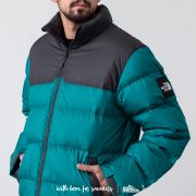 1992 nuptse jacket grey store