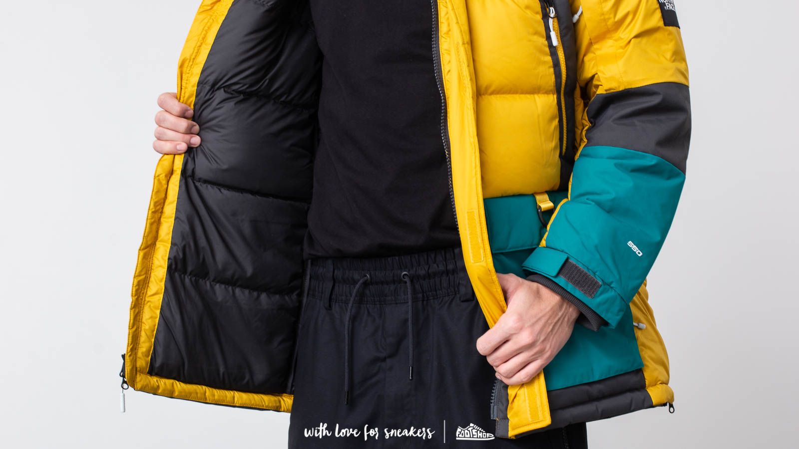 Jackets The North Face Vostok Parka Leopard Yellow Footshop