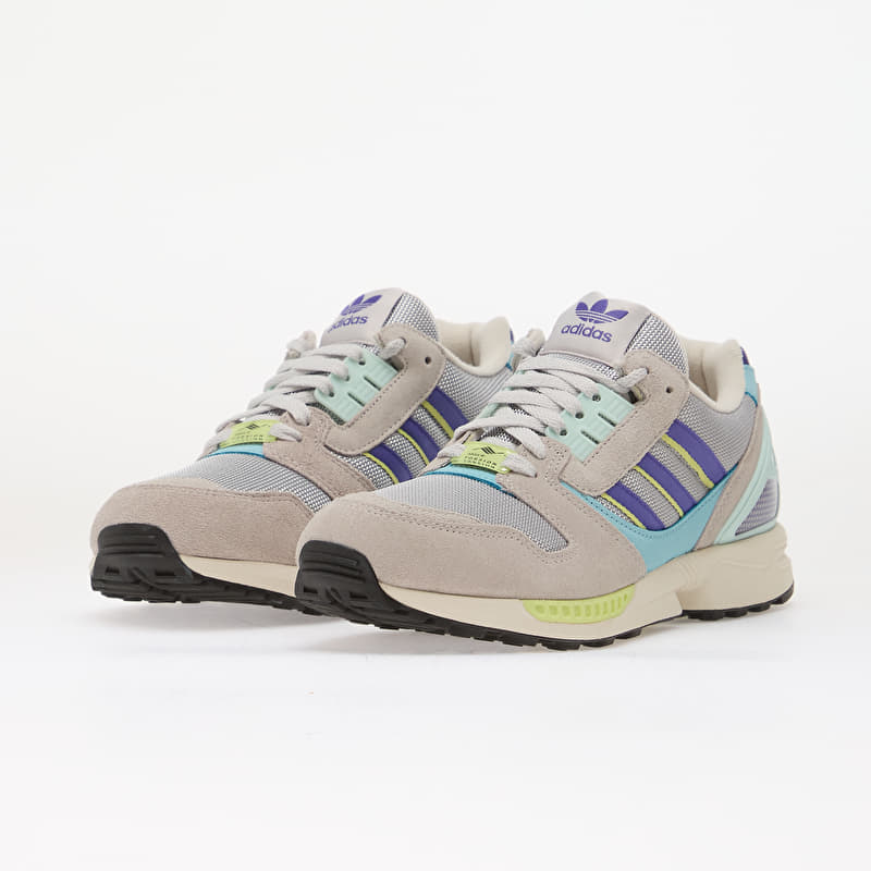 靴 SLAT!! adidas ZX 8000 Grey Two/ Purple/ Semi Frozen Lemon | Footshop