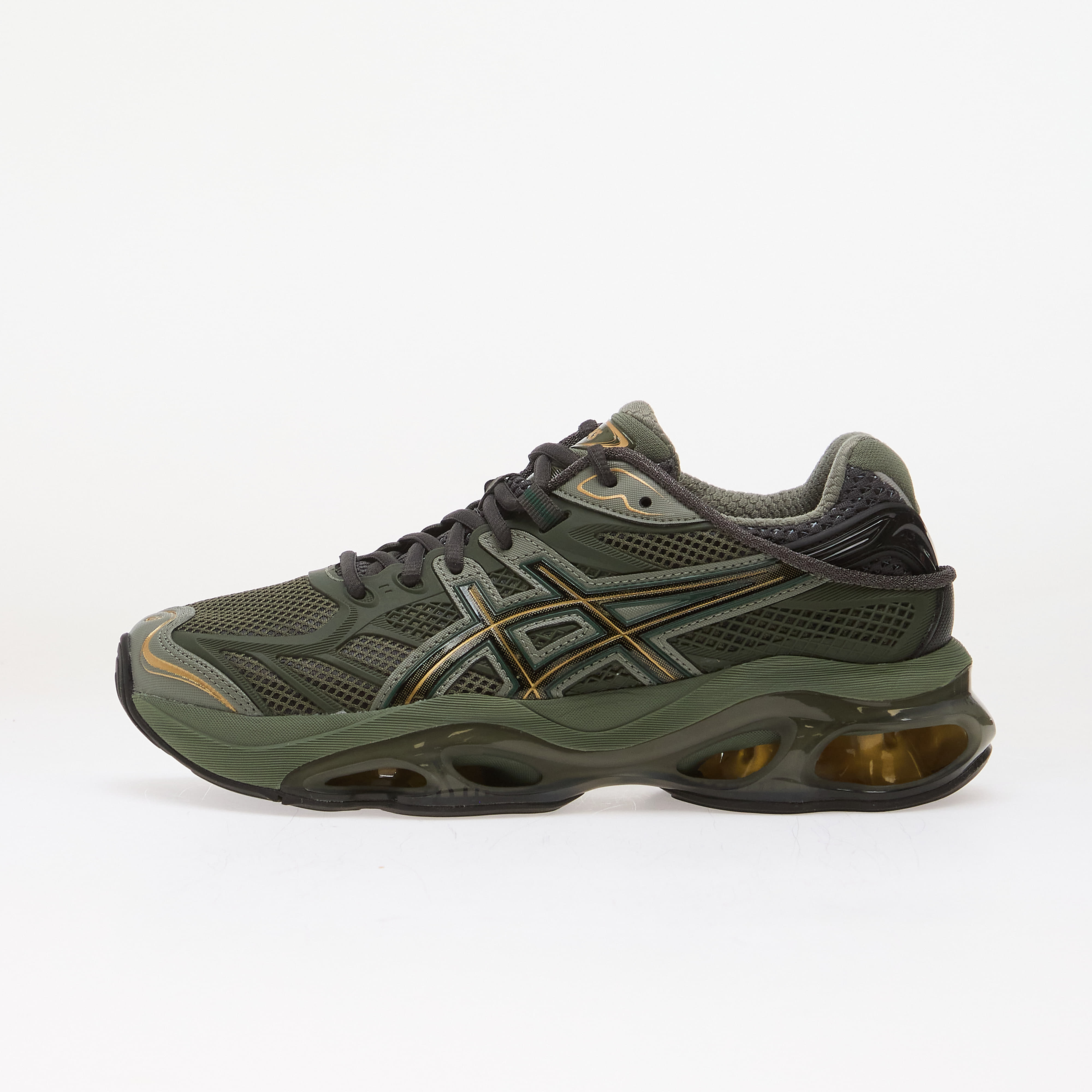 Tenisky Asics Gel-Kinetic 2.0 Obsidian Grey/ Olive Canvas EUR 43.5