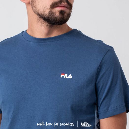 T Shirts and shirts FILA Talan Tee Ensign Blue Footshop