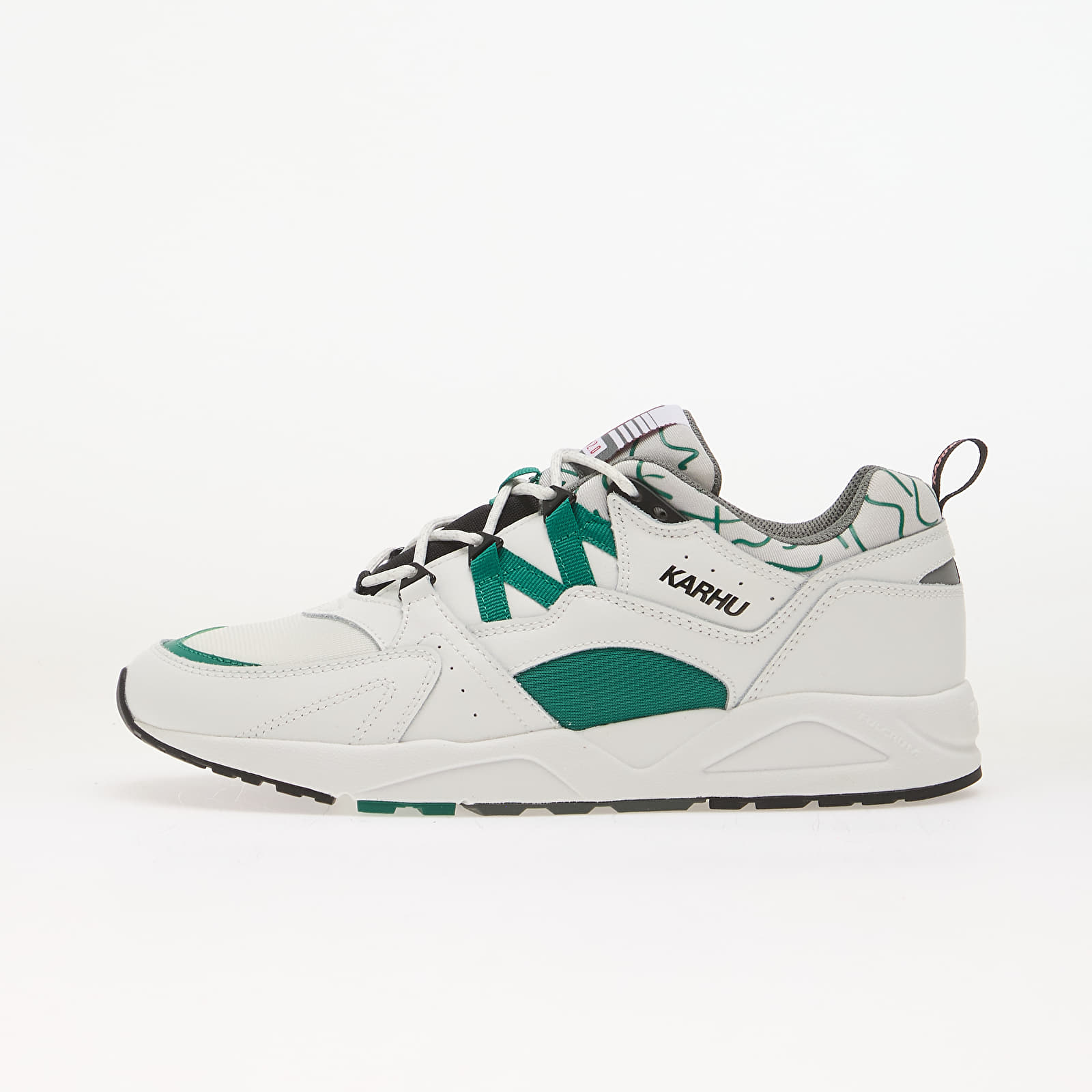 Zapatillas Hombre Karhu Fusion 2.0 White/ Ultra Marine Green