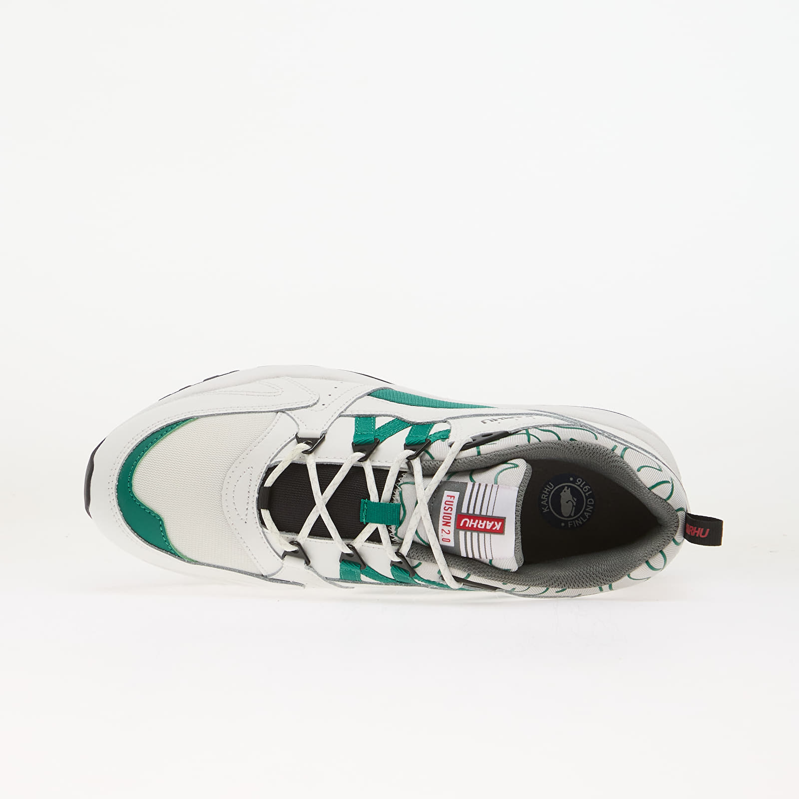 Zapatillas Hombre Karhu Fusion 2.0 White/ Ultra Marine Green