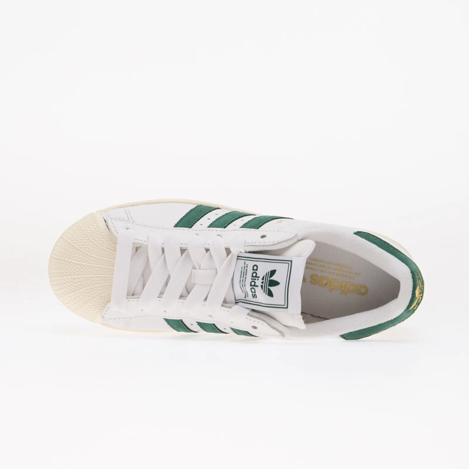 Men's shoes adidas Superstar II Ftwr White/ Collegiate Green/ Core White
