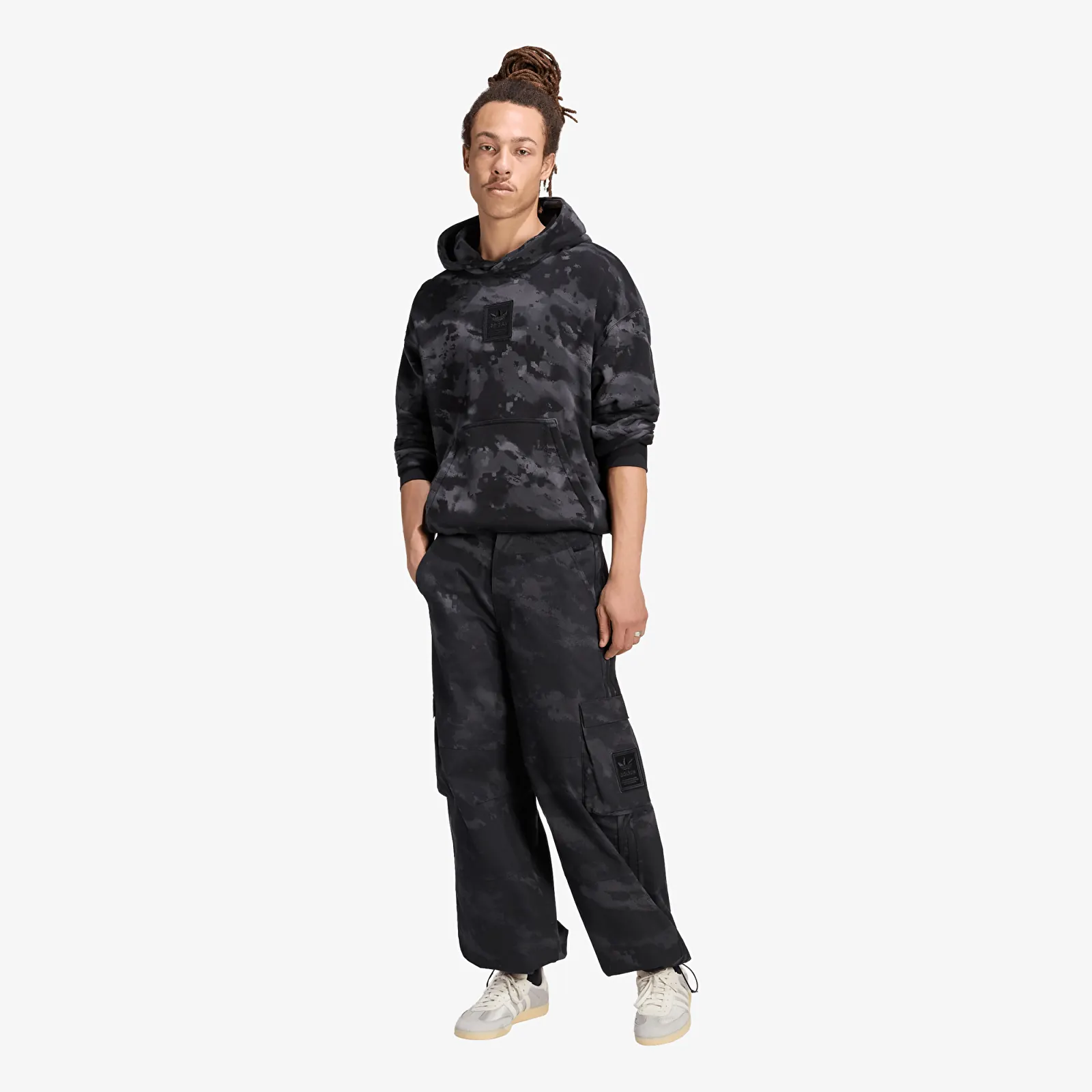 Hosen adidas Camo Pants Black