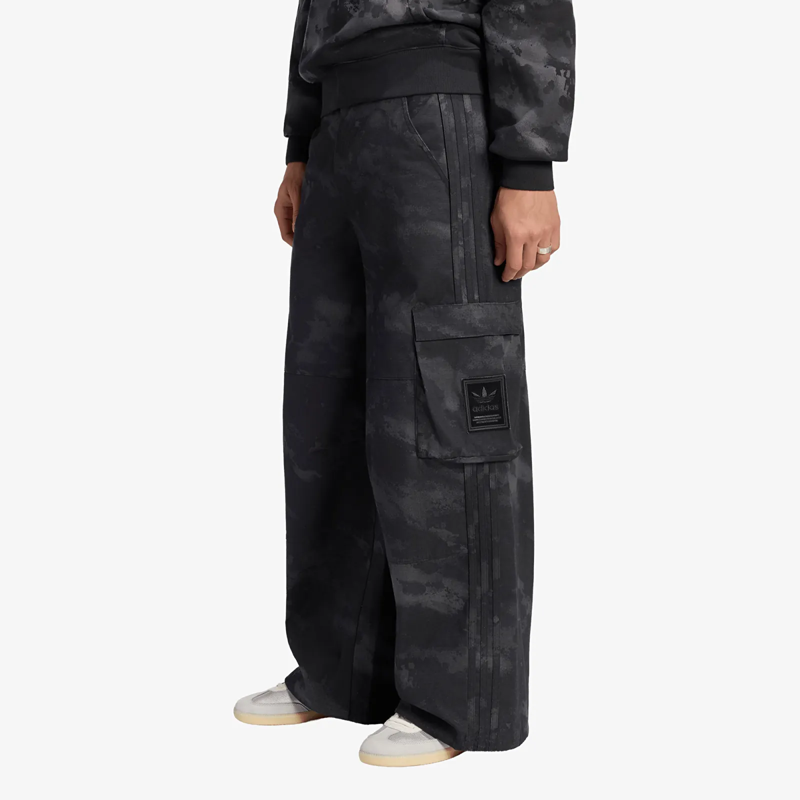 Hosen adidas Camo Pants Black