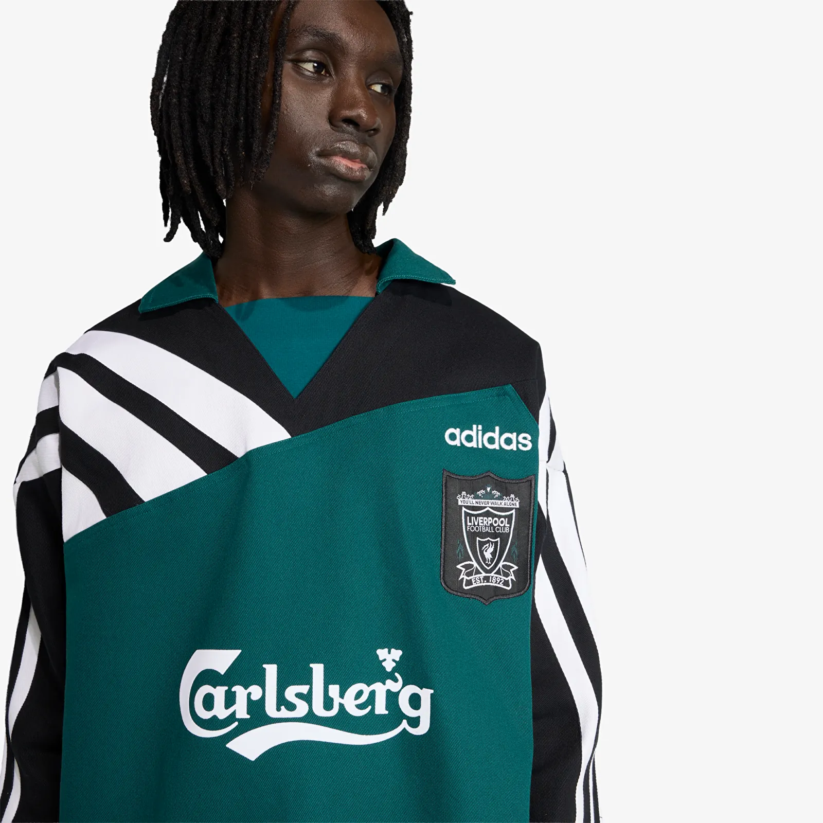 Jackets adidas Liverpool Fc Drill Top 95 Rich Green/ Black