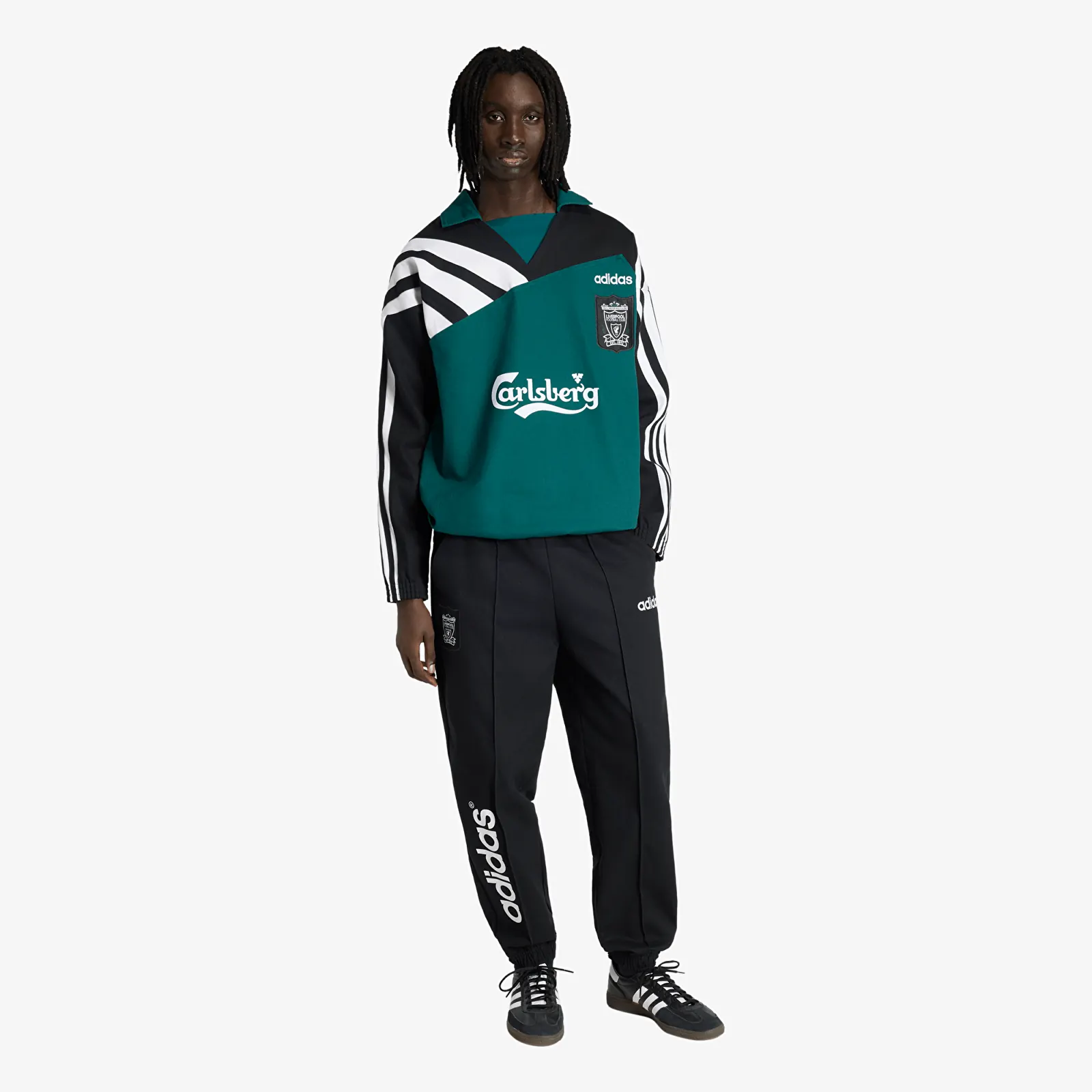 Jackets adidas Liverpool Fc Drill Top 95 Rich Green/ Black