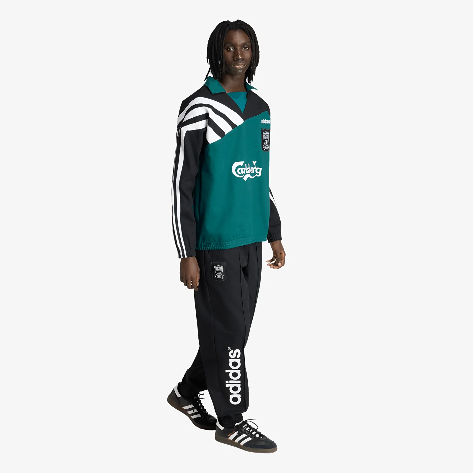Jackets adidas Liverpool Fc Drill Top 95 Rich Green/ Black
