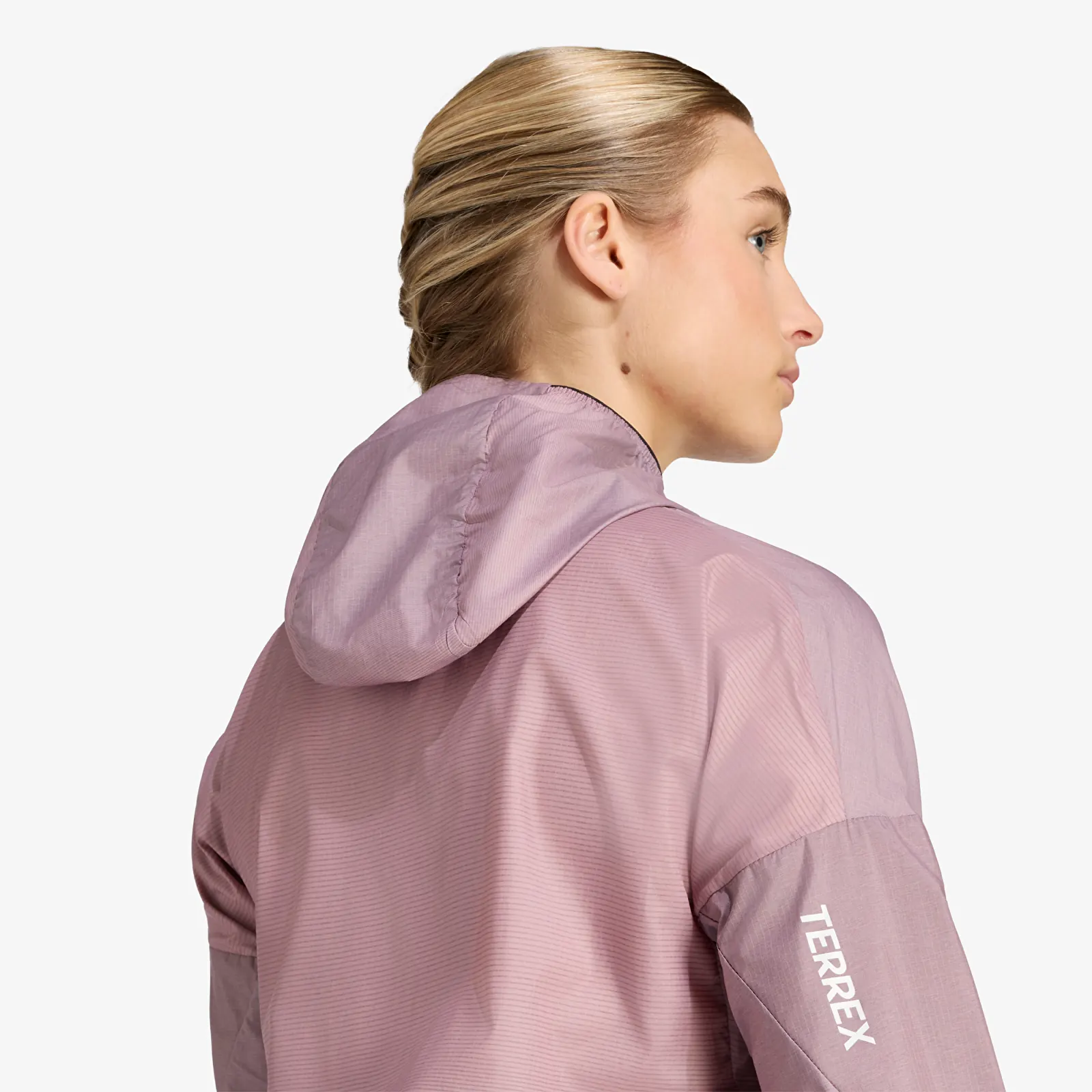 Bundy adidas TERREX Xperior CLIMA365 Light Windweave Jacket Magic Mauve/ Black