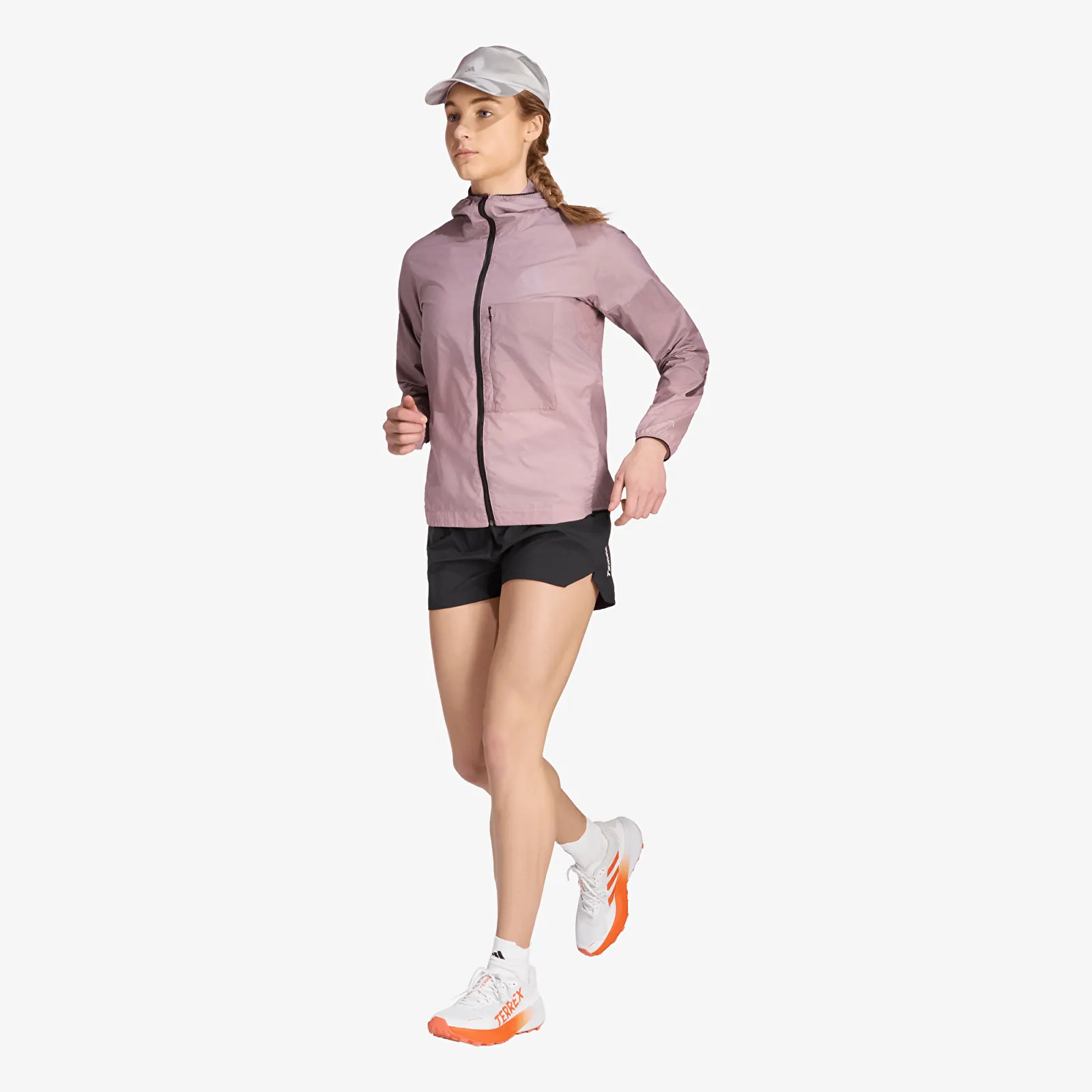 Bundy adidas TERREX Xperior CLIMA365 Light Windweave Jacket Magic Mauve/ Black