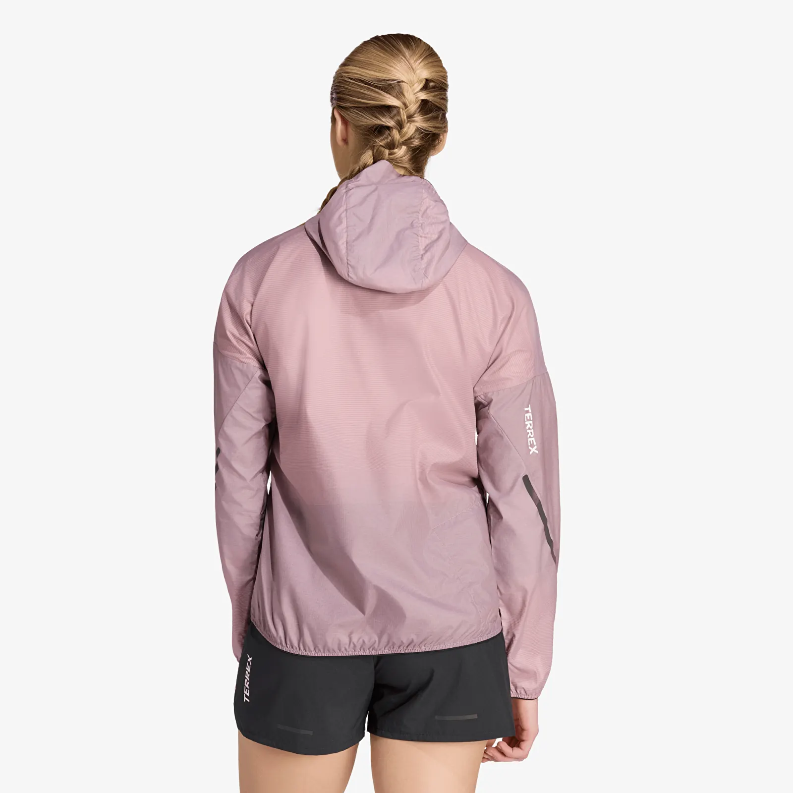 Bundy adidas TERREX Xperior CLIMA365 Light Windweave Jacket Magic Mauve/ Black