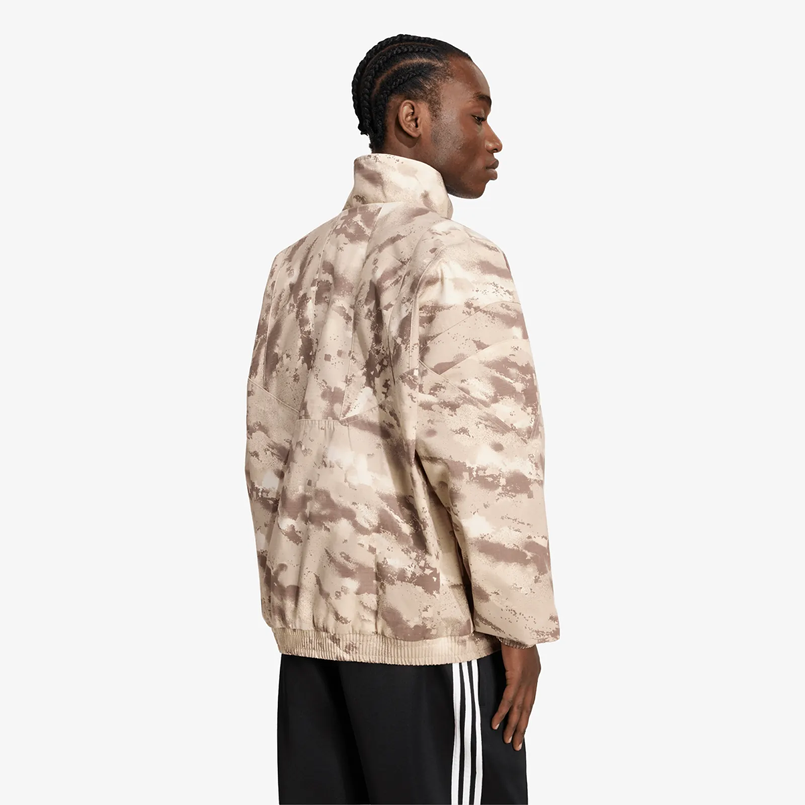 Jackets adidas Camo Cutline Track Top Khaki Three
