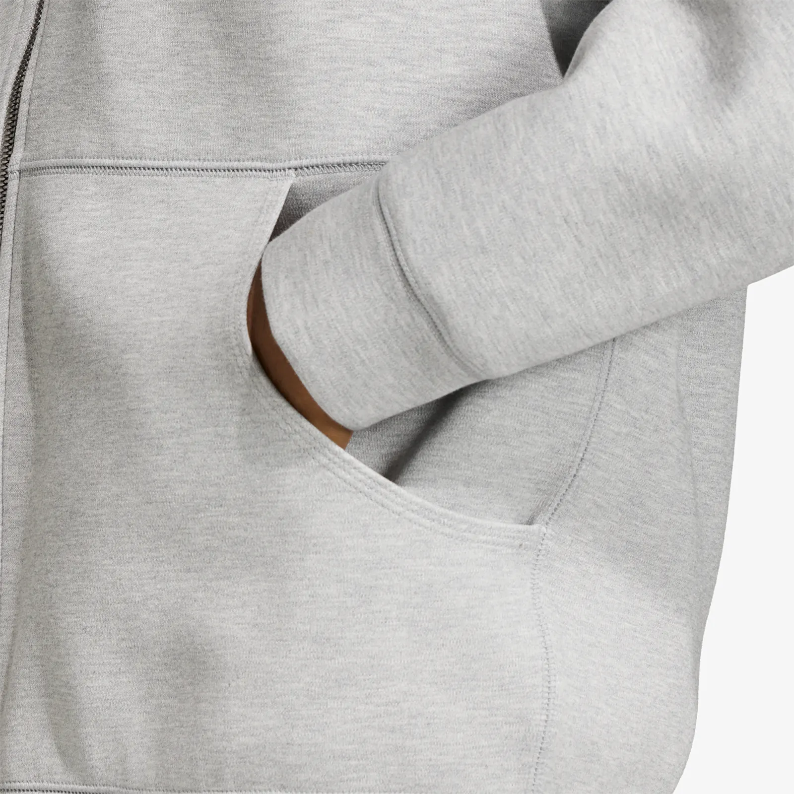 Hoodies and sweatshirts  adidas Spacer Full Zip Hoodie Medium Grey Heather