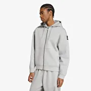 adidas Spacer Full Zip Hoodie Medium Grey Heather