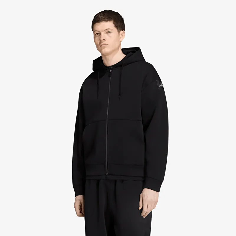 adidas Spacer Full Zip Hoodie Black