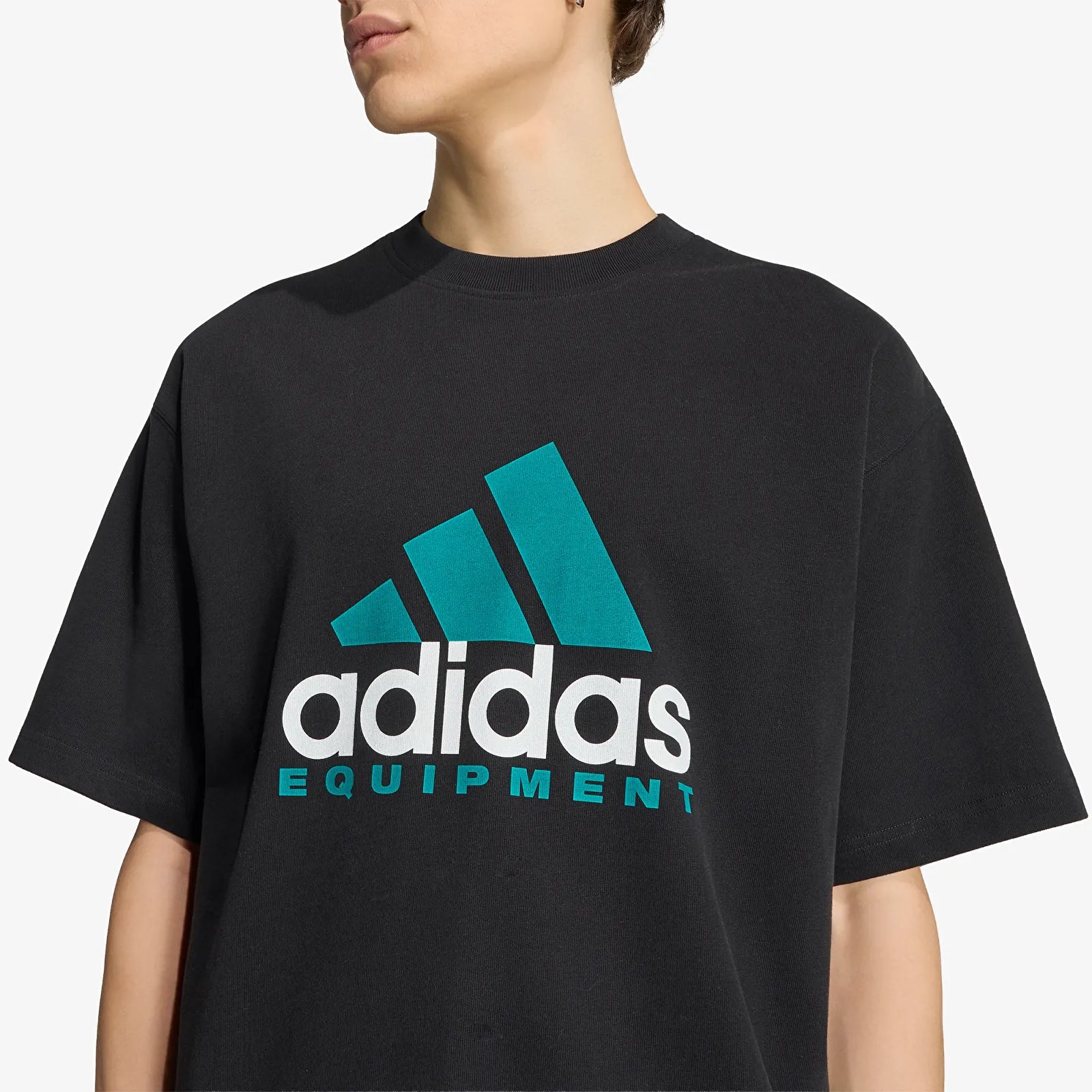 Majice i košulje adidas Equipment Logo Tee Black