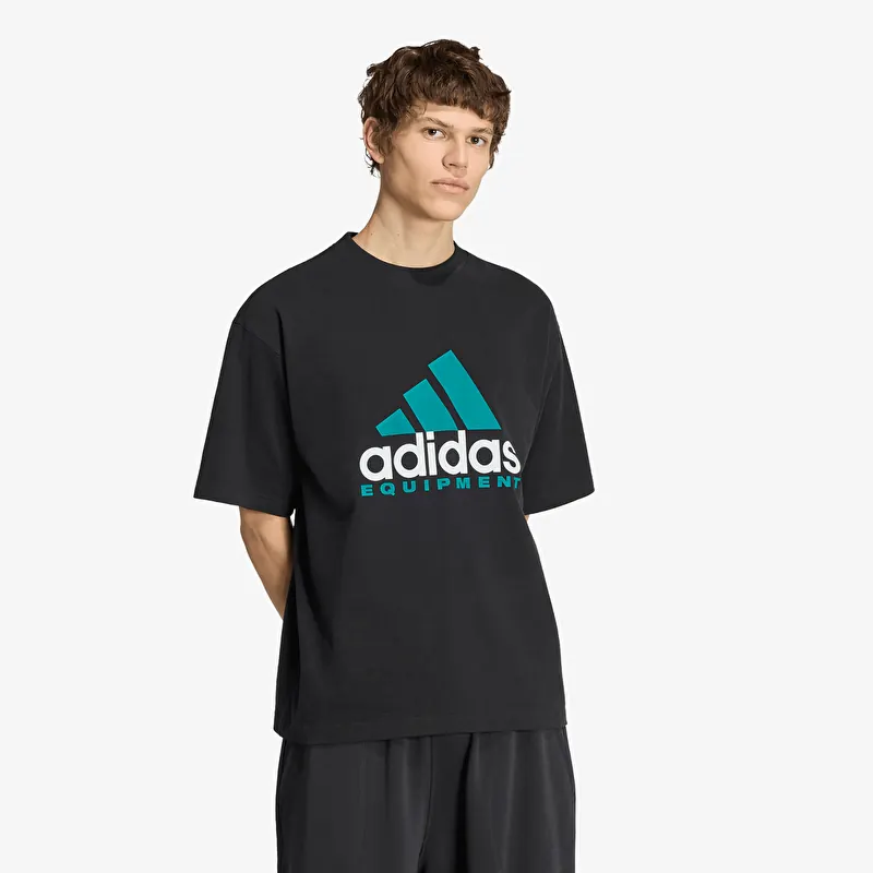 adidas Equipment Logo Tee Black