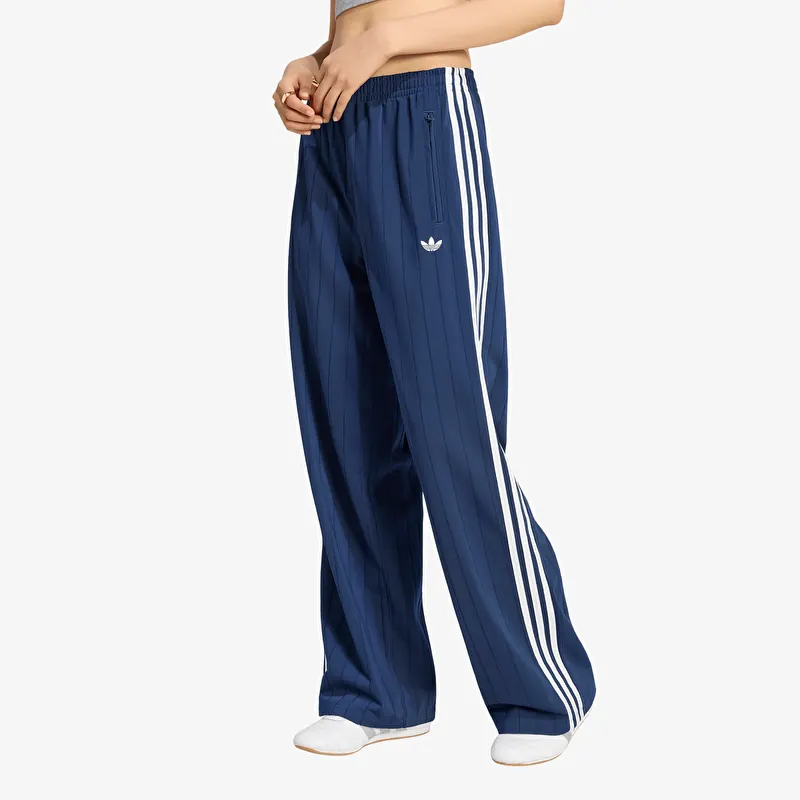 adidas Pinstripe Firebird Loose Trackpant Night Indigo/ White/ Grey Two