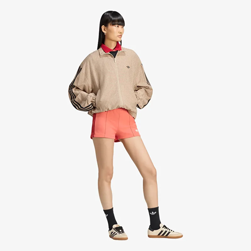 Jackets adidas Badigirl Checks Track Top Crystal Linen/ Aurora