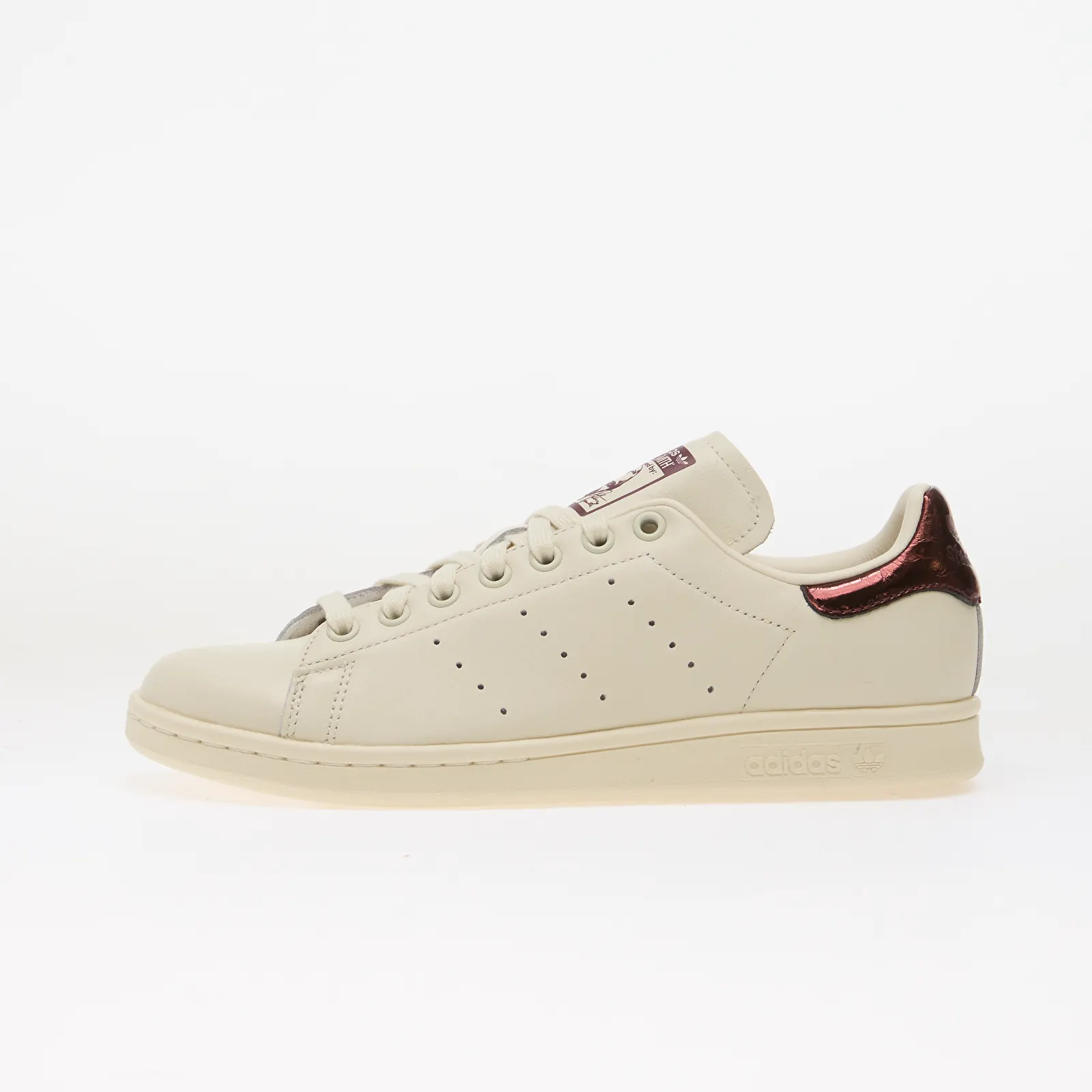 Damen Sneaker und Schuhe adidas Stan Smith Off White/ Maroon/ Gold Met.