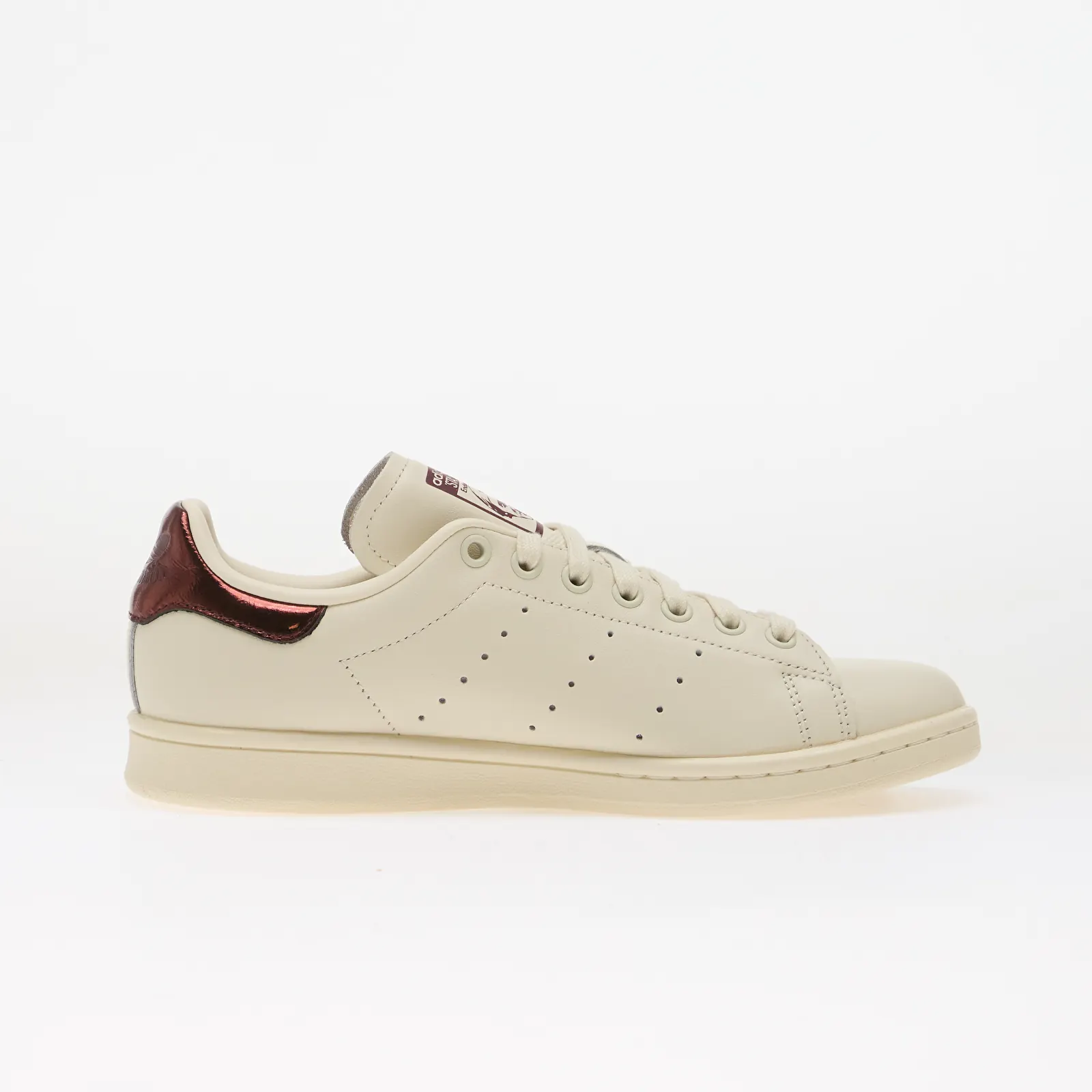 Damen Sneaker und Schuhe adidas Stan Smith Off White/ Maroon/ Gold Met.
