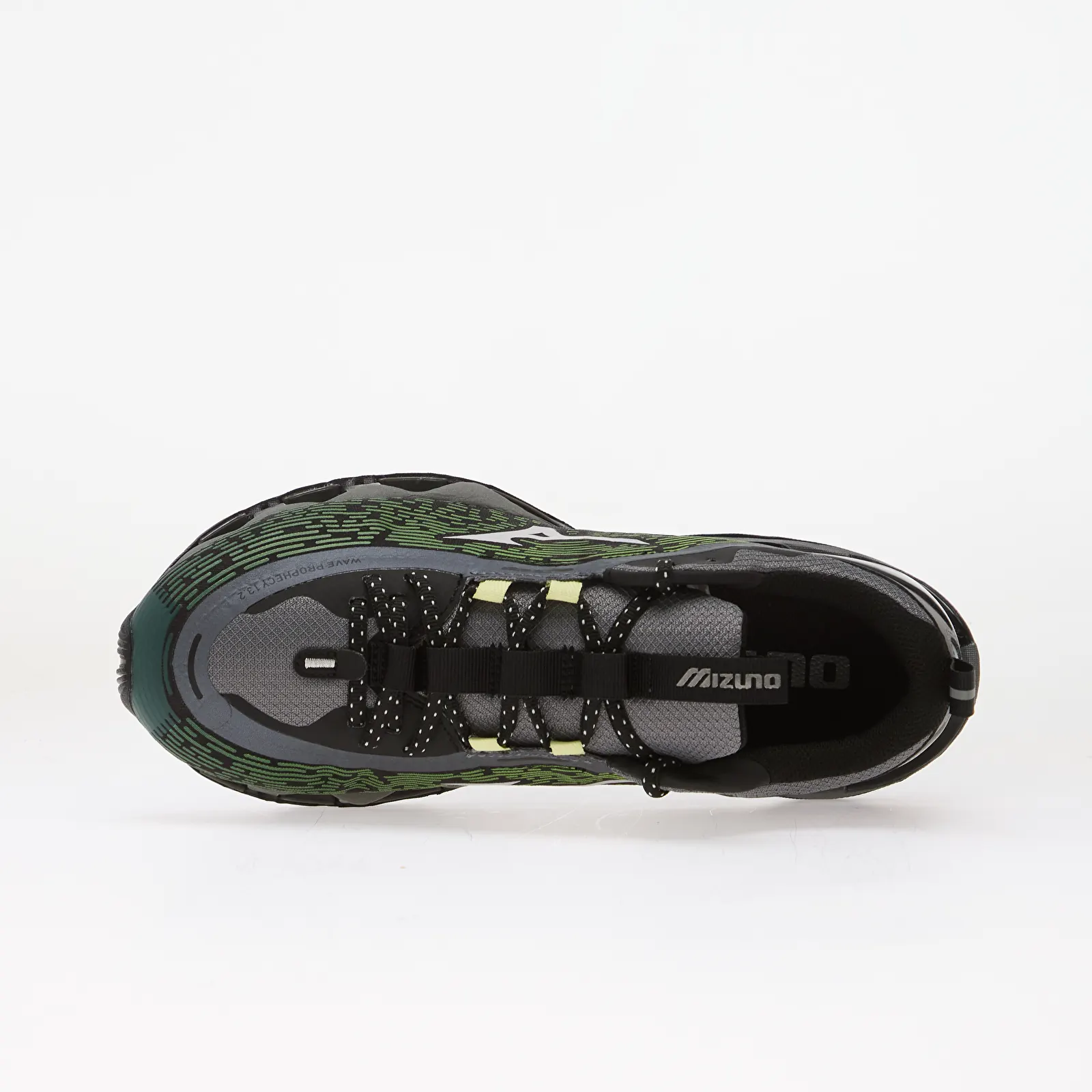 Pánské tenisky a boty Mizuno Wave Prophecy 13.2 Green Glow/ Cloudscape/ Quiet Shade