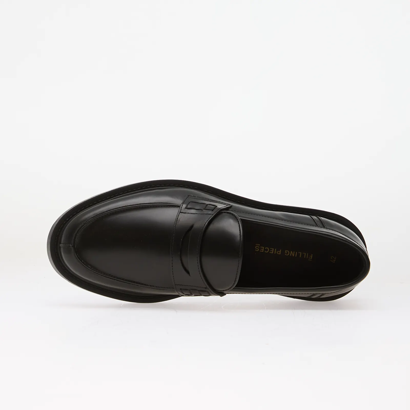 Pánské tenisky a boty Filling Pieces Loafer Polido Minimum Matte Black