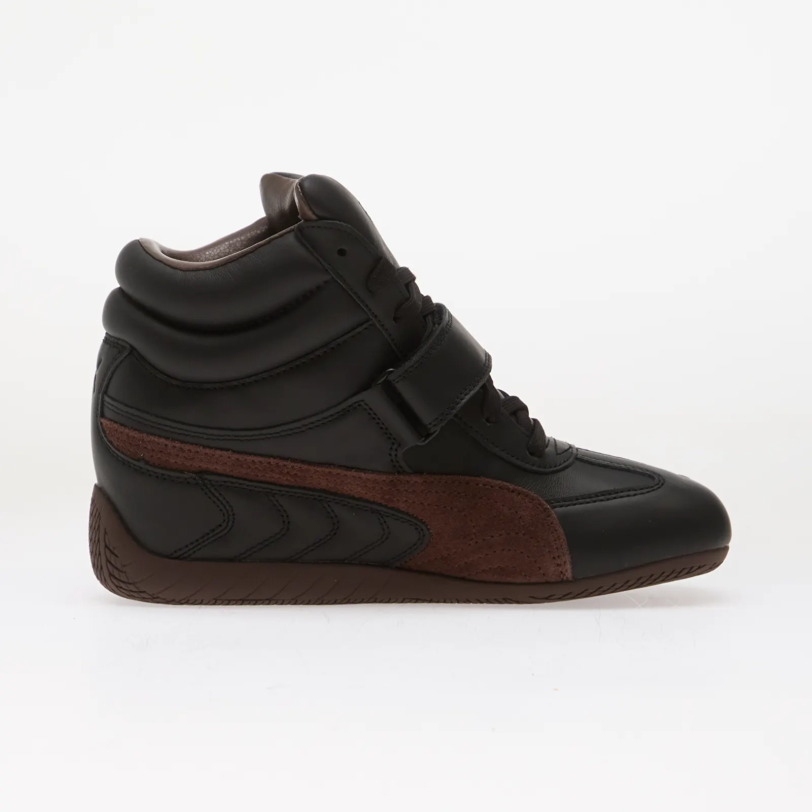 Női bakancsok Puma Speedcat Wedge Lth Wns Puma Black/ Chocolate Brown