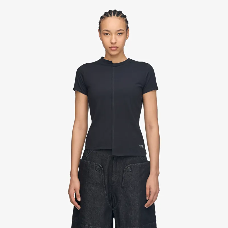 Футболка Y-3 Fitted Short Sleeve Tee Black