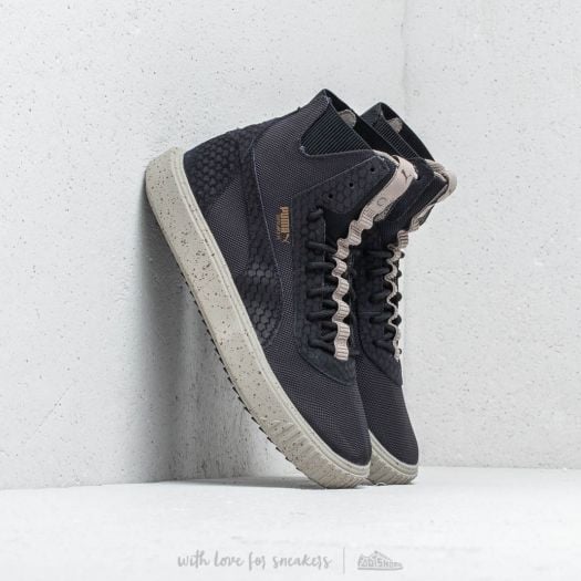 Men s shoes Puma Breaker Hi Blocked Puma Black Elephant Skin Footshop