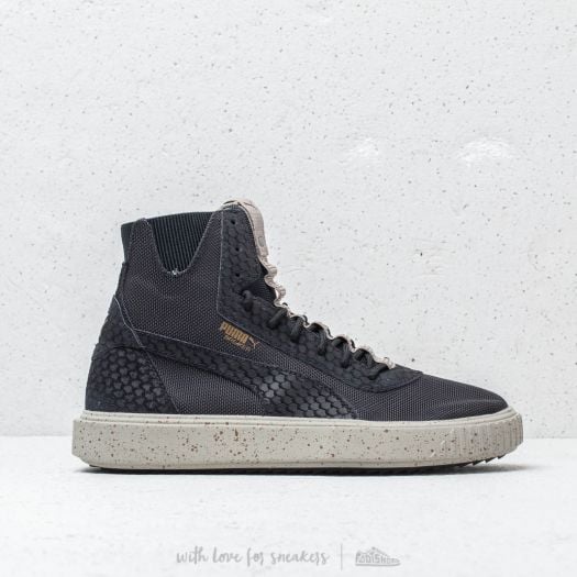 Men s shoes Puma Breaker Hi Blocked Puma Black Elephant Skin Footshop