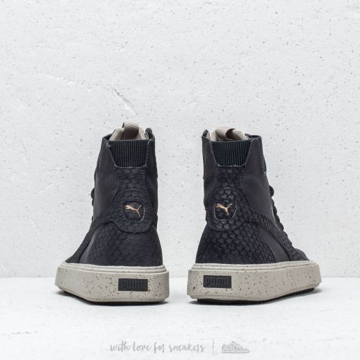 Men s shoes Puma Breaker Hi Blocked Puma Black Elephant Skin Footshop
