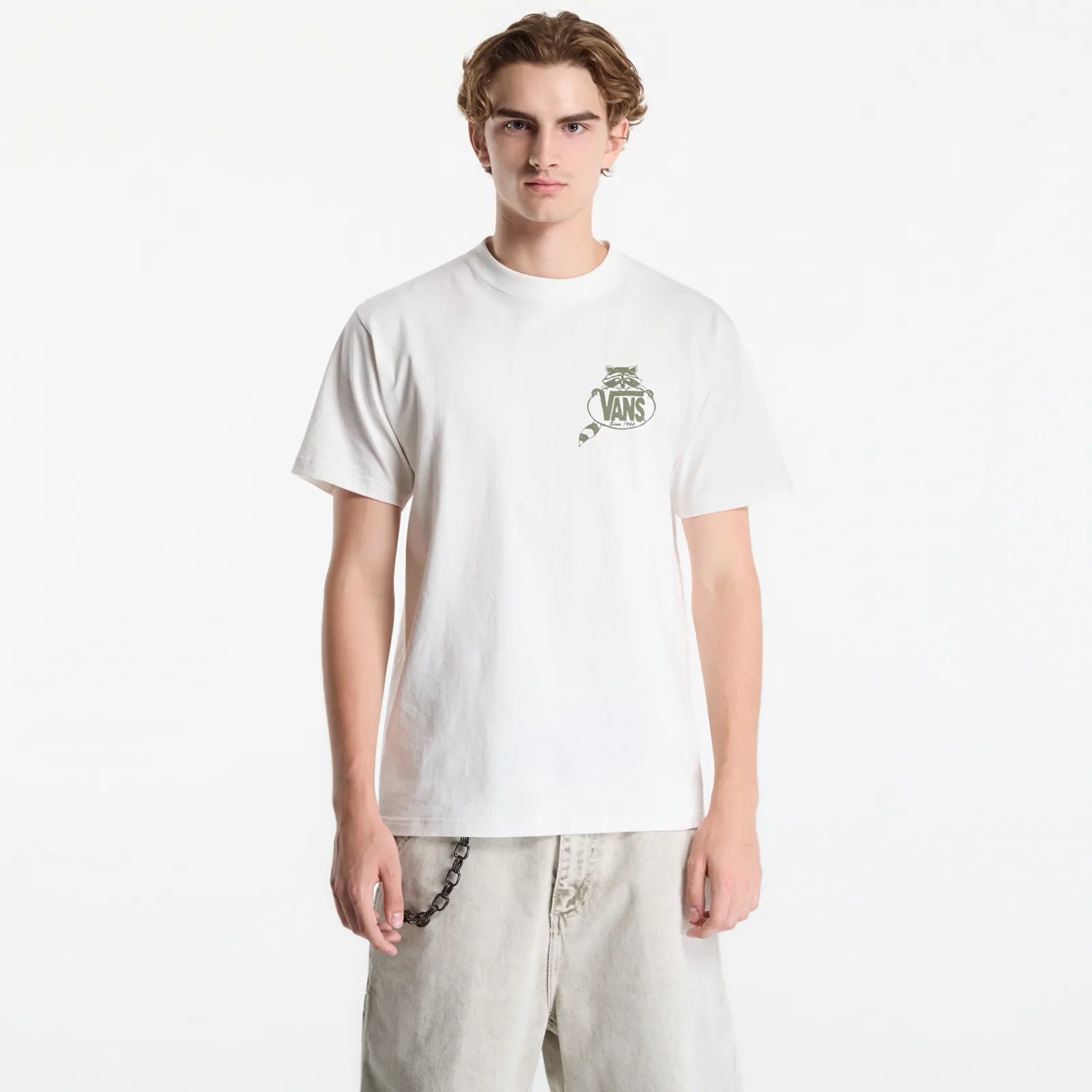 Men's T-shirts Vans Trashy SS Tee Marshmallow