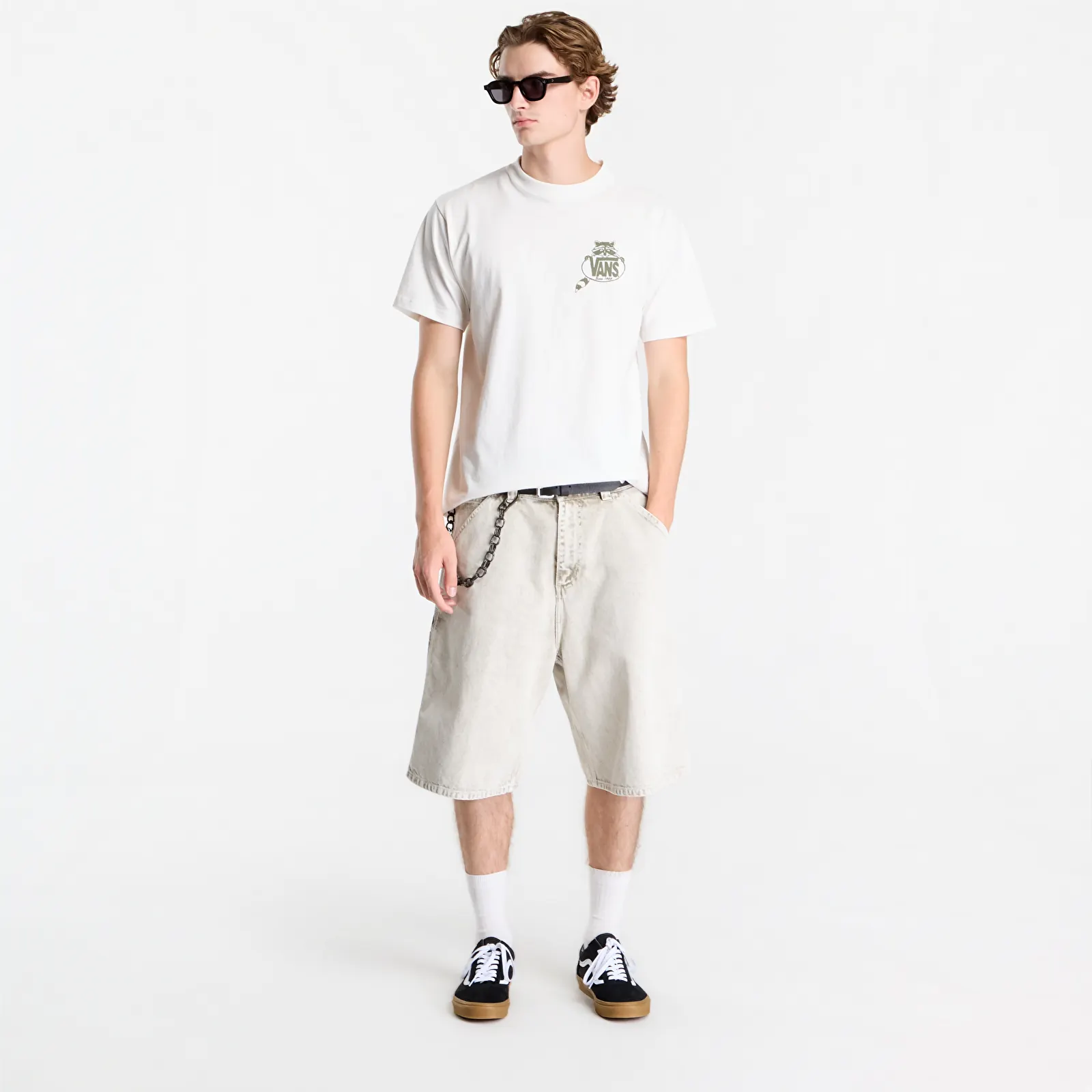 Men's T-shirts Vans Trashy SS Tee Marshmallow