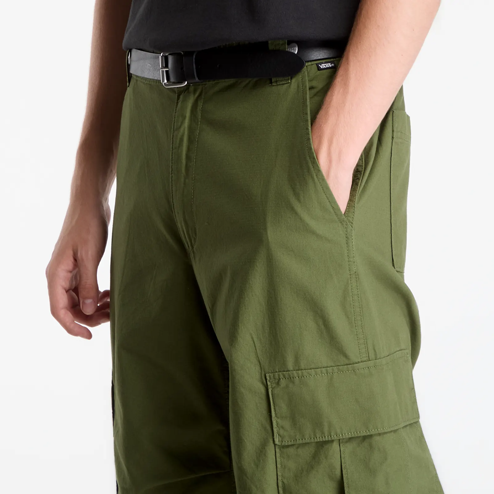 Pantaloni bărbați Vans Lightweight Cargo Pant Balsam Green
