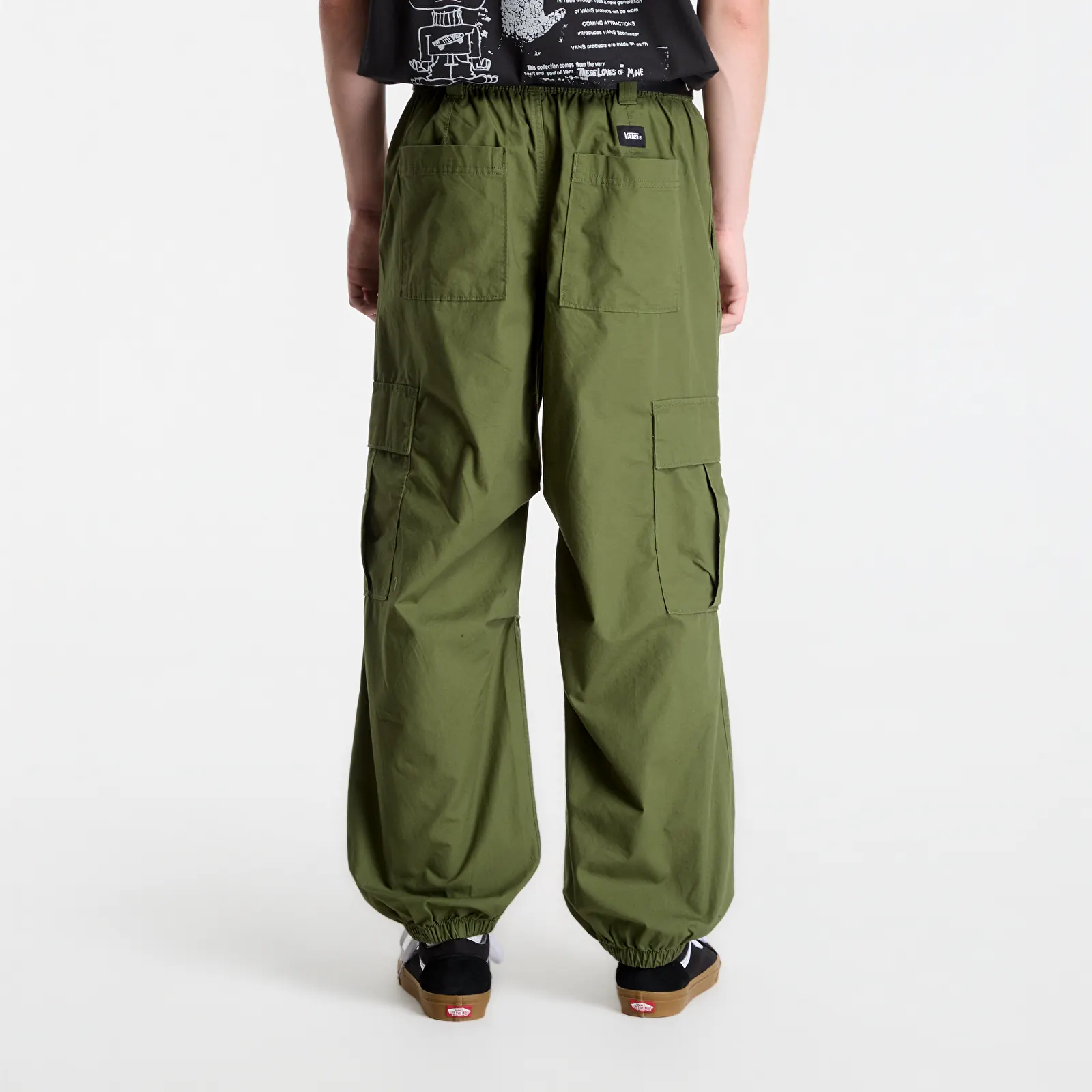Pantaloni bărbați Vans Lightweight Cargo Pant Balsam Green