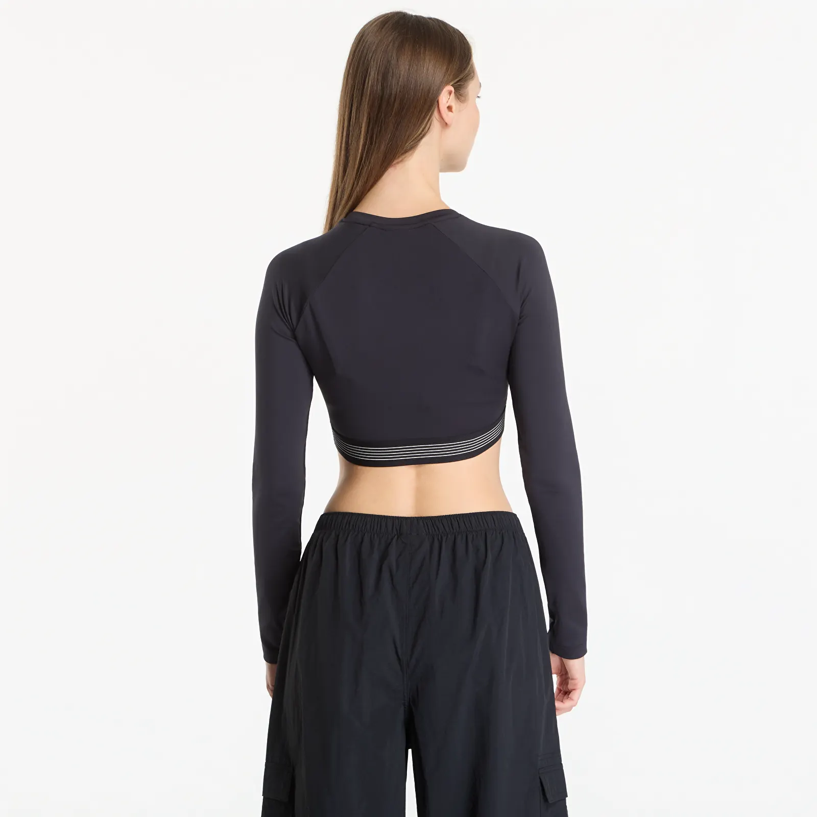 T-shirts New Balance AC Fitted Long Sleeve Black