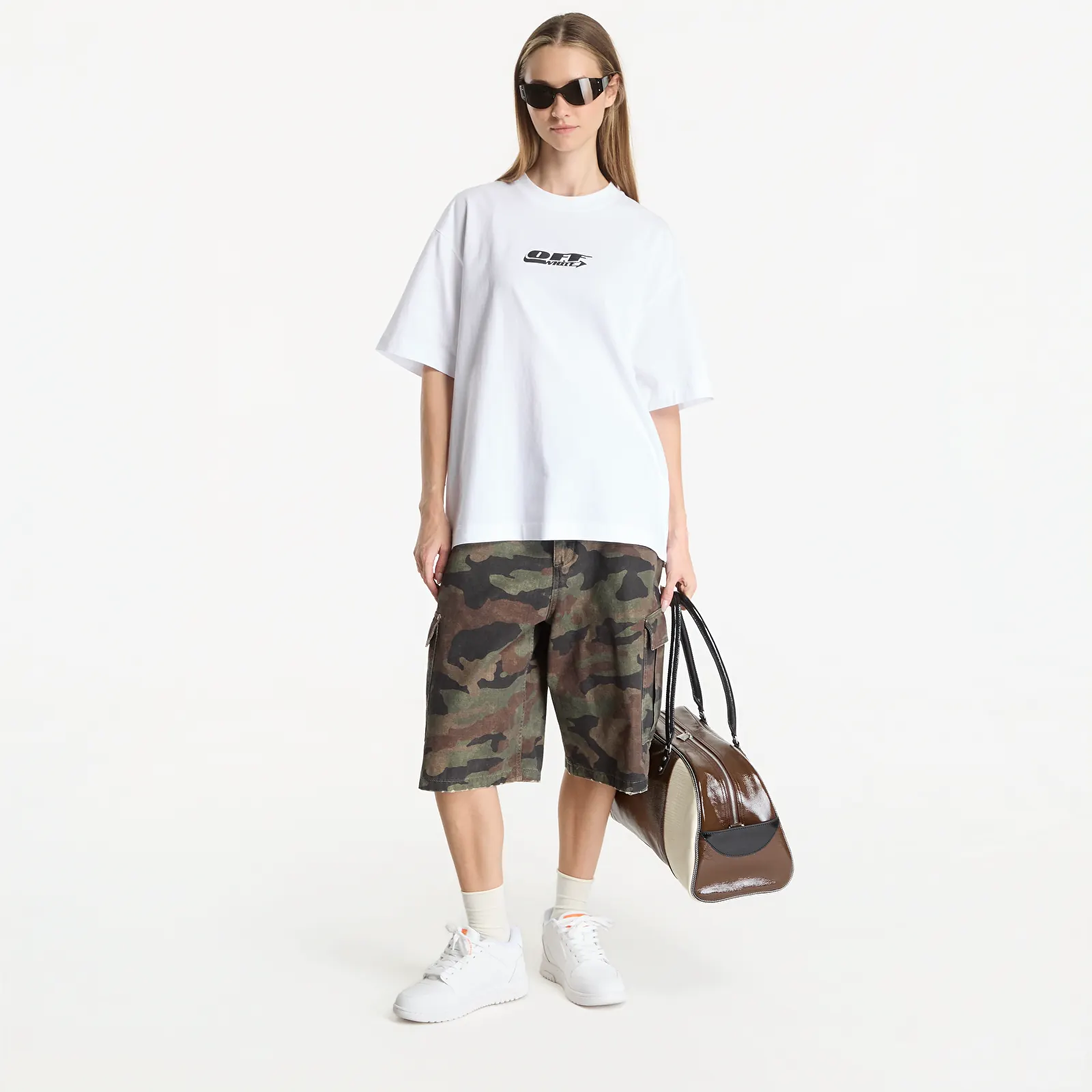 T-Shirts Off-White Off Adv Skate S/S Tee UNISEX White