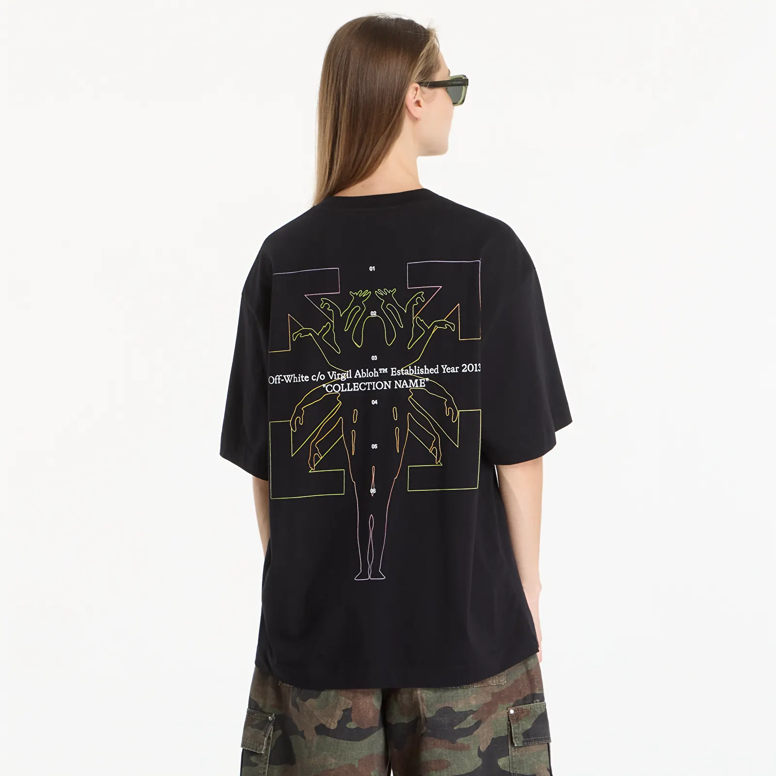 Pólók Off-White Chakra Arrow Skate S/S Tee UNISEX Black