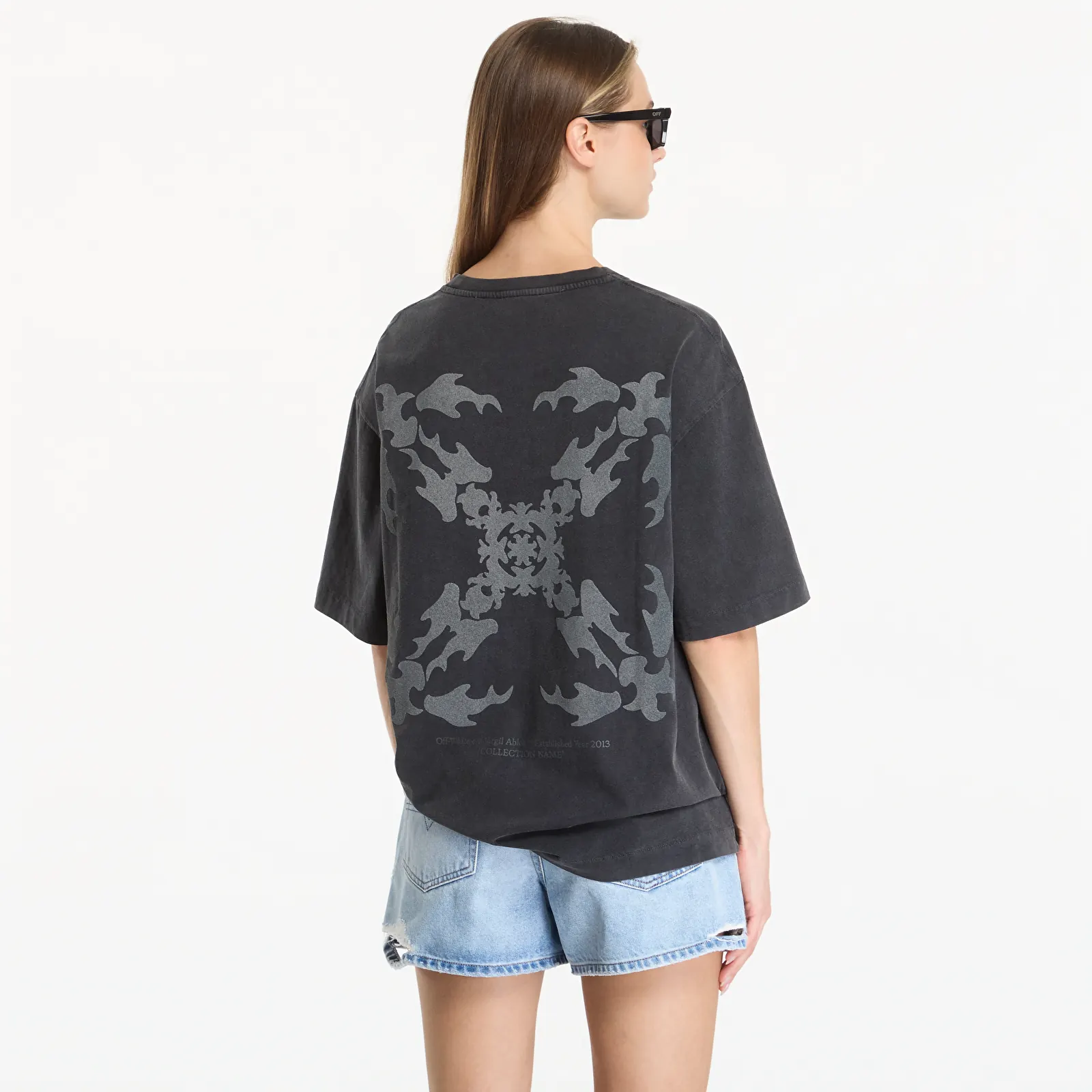 T-shirts Off-White Rugs Arrow Skate S/S Tee UNISEX Vintage Black