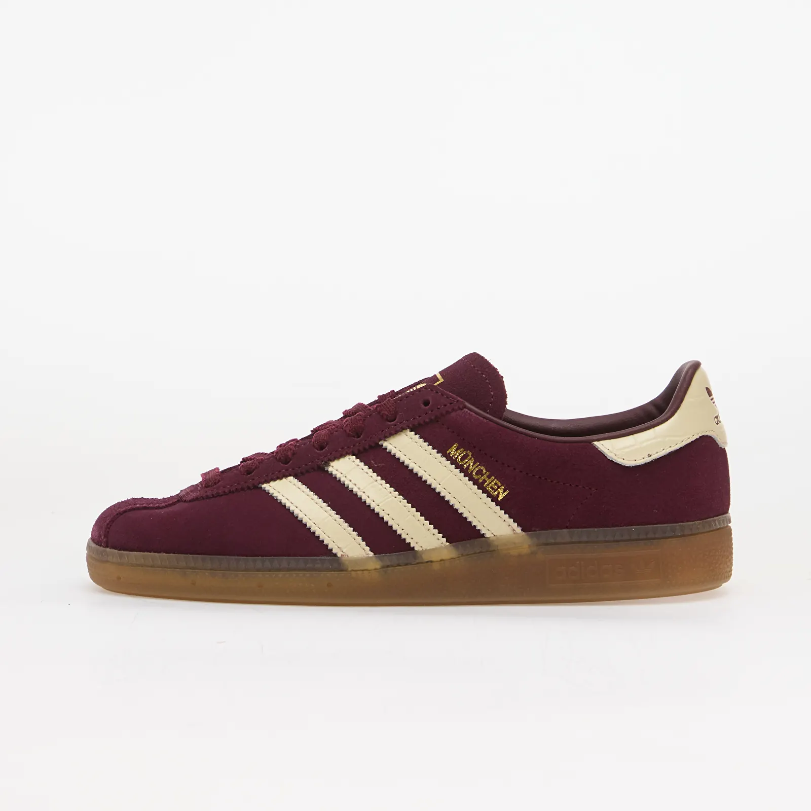 Chaussures et baskets femme adidas Muenchen Maroon/ Warm Vanilla/ Gum5
