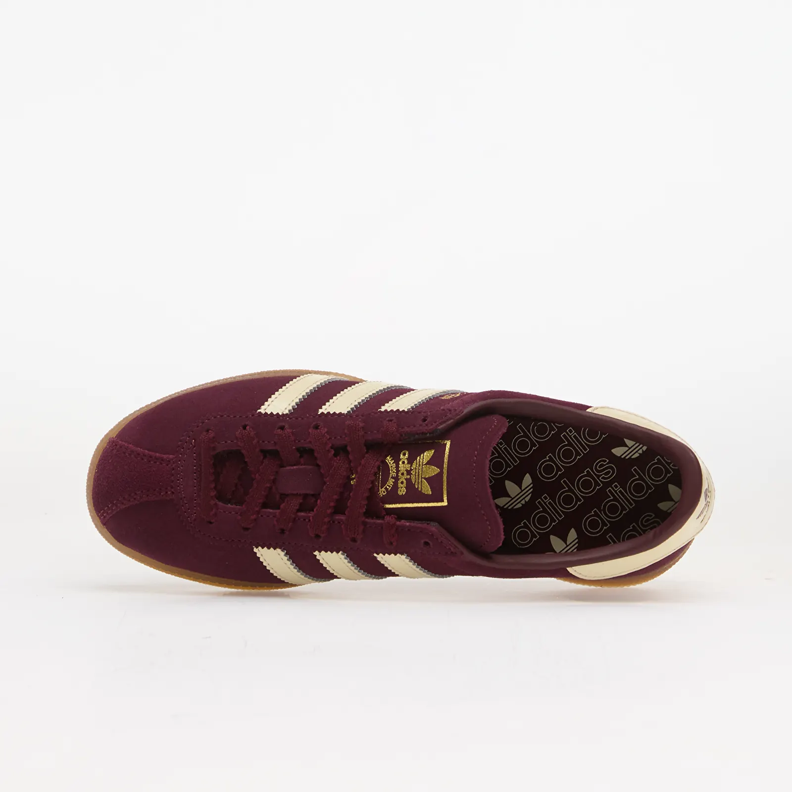 Chaussures et baskets femme adidas Muenchen Maroon/ Warm Vanilla/ Gum5
