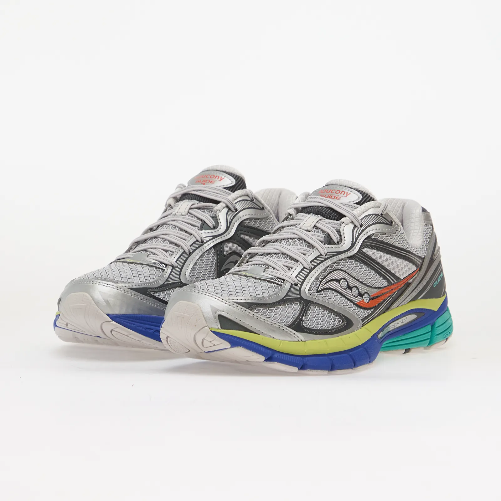 Miesten kengät Saucony Progrid Guide 7 Silver/ Multi