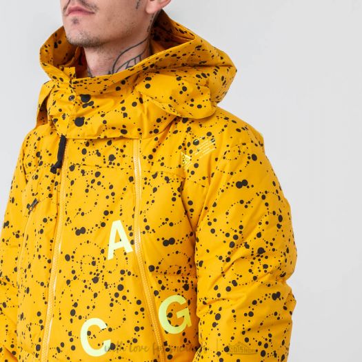 Nike ACG Down Fill Parka Yellow Ochre Footshop