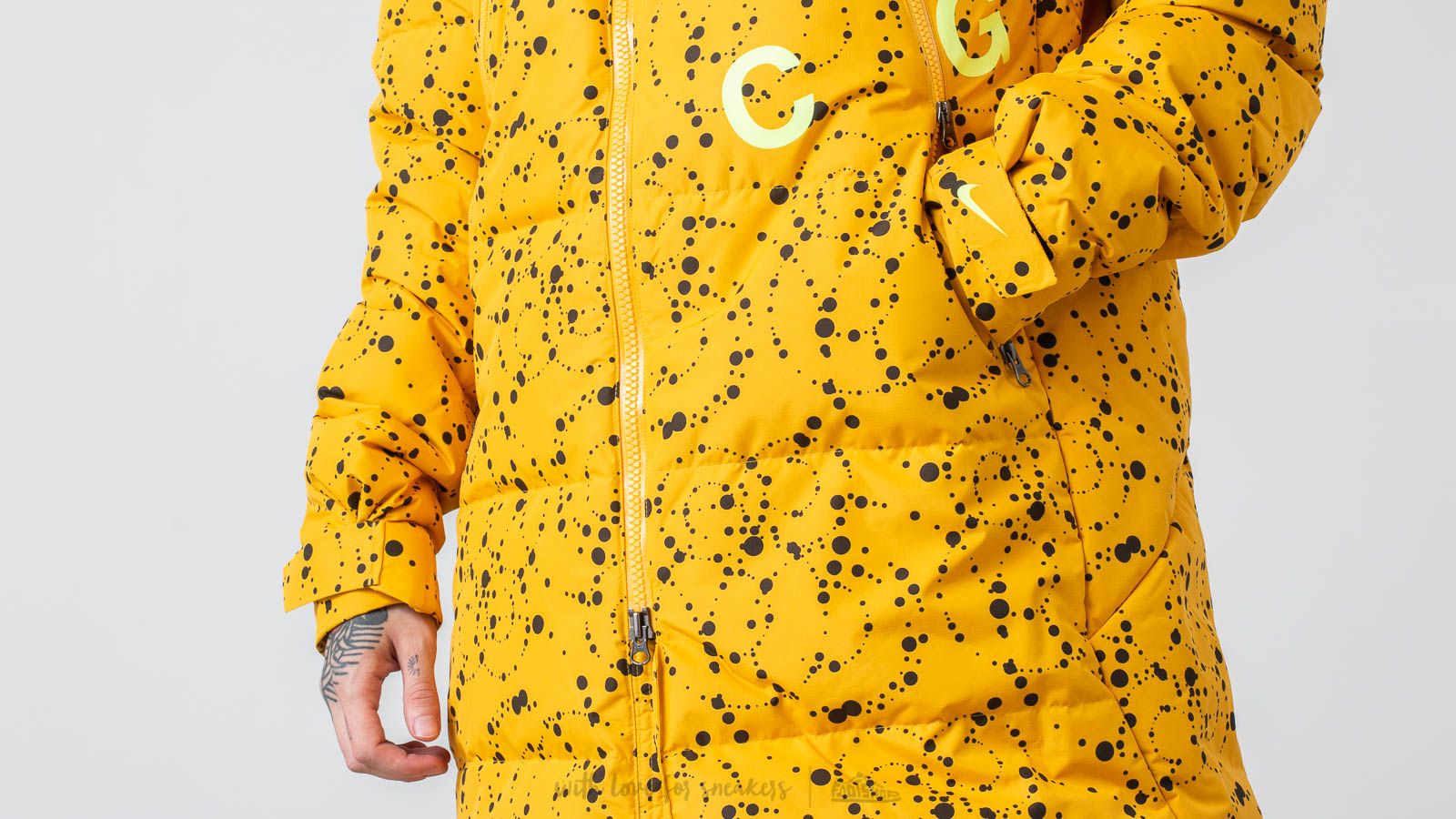 Jackets Nike ACG Down Fill Parka Yellow Ochre